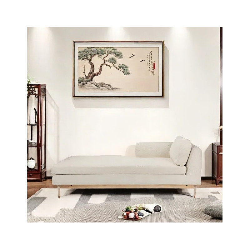 Méridienne simple et confortable, Orienté à droite