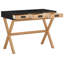Iceland Solid Wood Steel Writing Desk