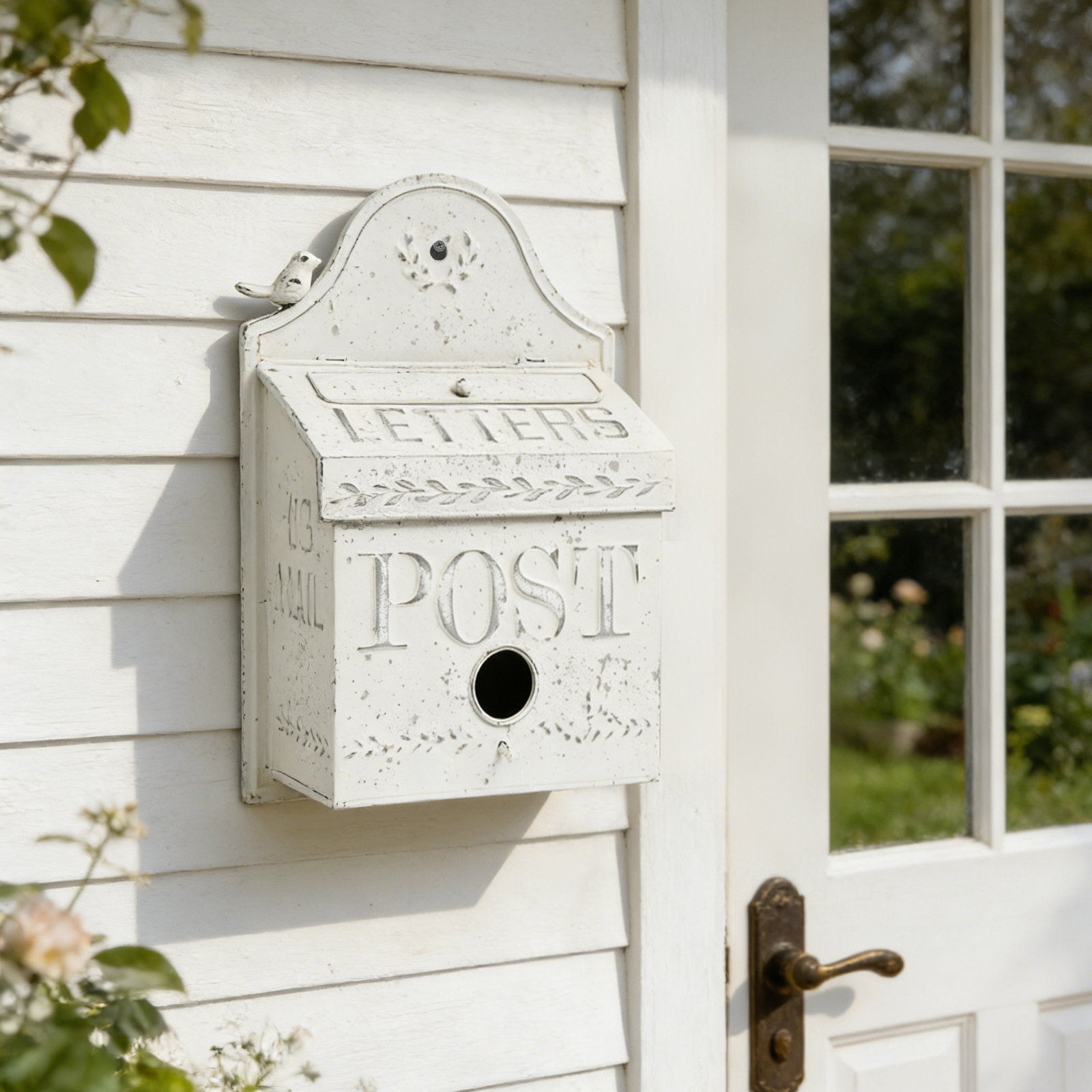 Shabby Vintage Wall Maunted Mailboxes