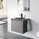 Freestanding Single-handle Bathroom Faucet with Drain Assembly