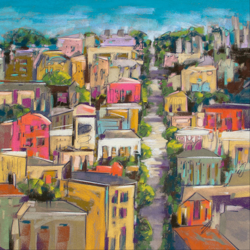 City Color II, H 36 po x l 36 po x P 1,25 po