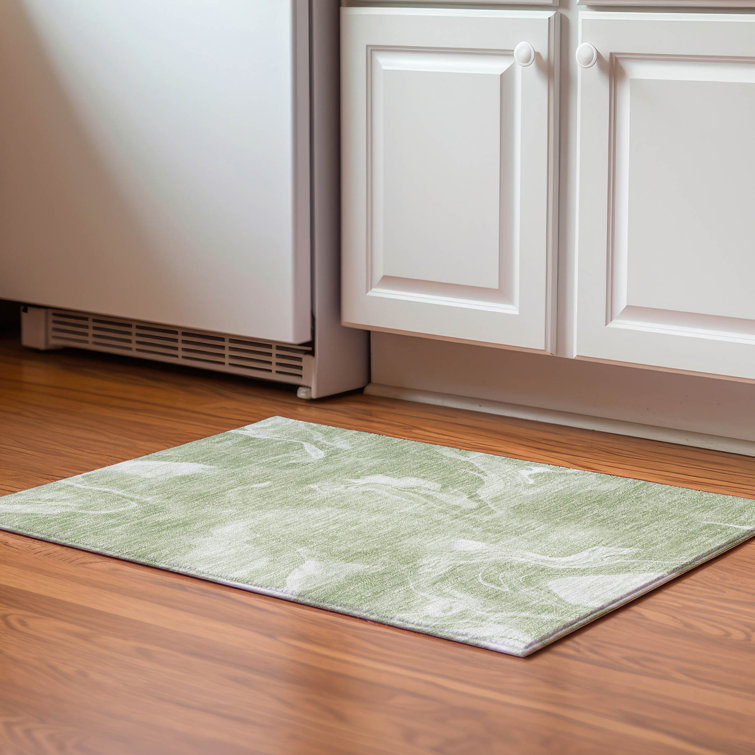 Premium Machine Washable Prisco Aloe Rug