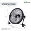 Ventilateur personnel oscillant 14,49 po Homoka Technology