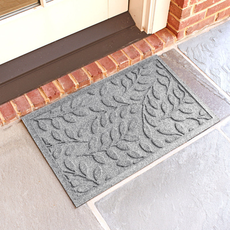 Paillasson intérieur / extérieur WaterHog® Brittney Leaf 23 po x 35 po, 2 pi x 2 pi 11 po, Chameau