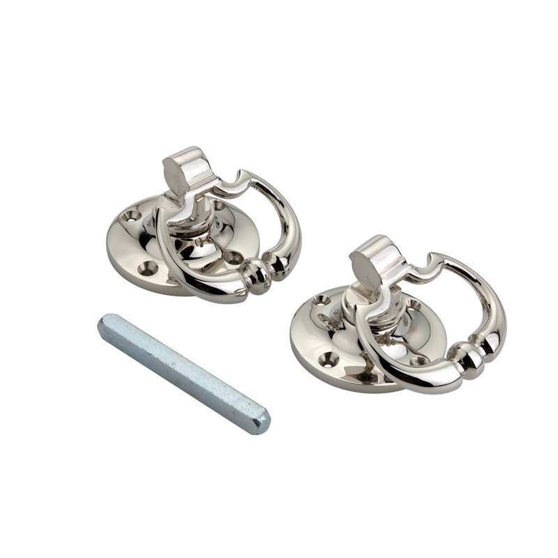Dutch Drop handle, Polished Nickel