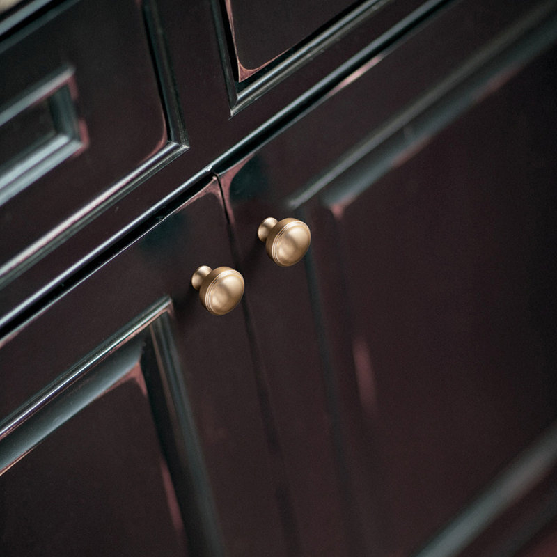 1.25" Mushroom Knob, Champagne Bronze