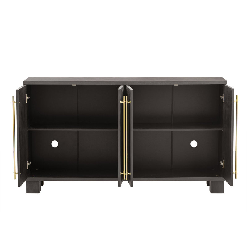 Buffet avec rangement, Taupe