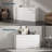 Buffet Cabinet With 2 Doors And Drawer, Coffee Bar Cabinet With Adjustable Shelf, Modern Kitchen Buffet Sideboard For Living Room, Kitchen, White-1396767673