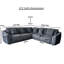 4 Seater Corner Sofa -906488535