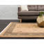 Tapis brun clair à motif abstrait Abrigail-23394880