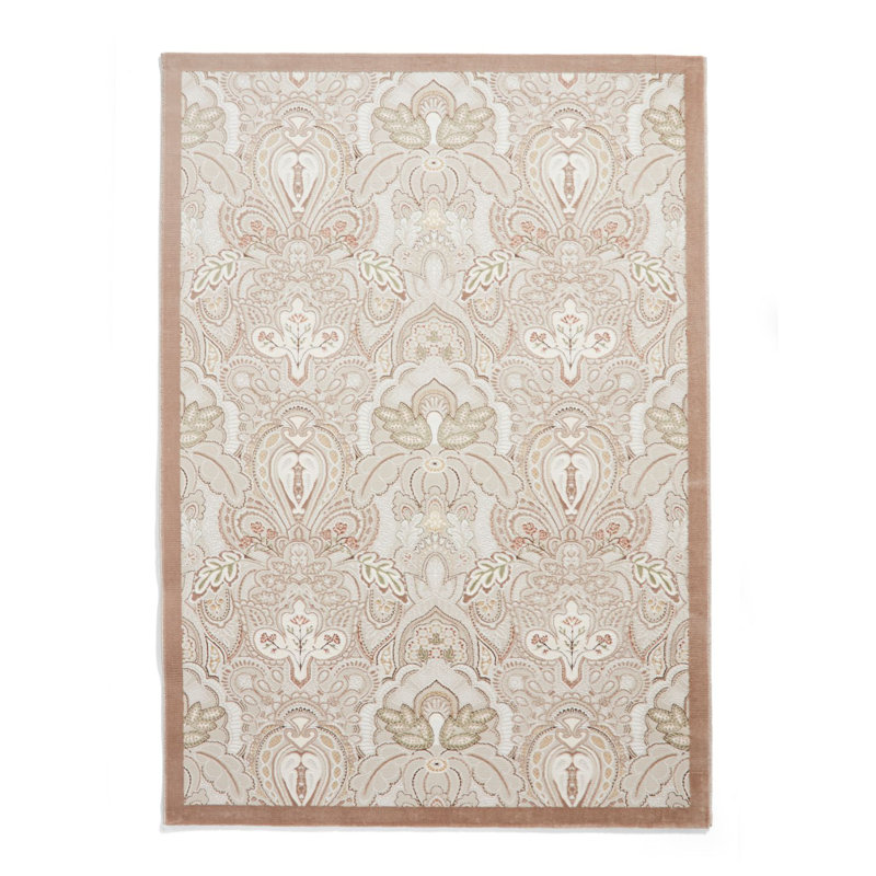 Laurence Llewelyn-Bowen Cathkin Damask Rug, Rectangle 160cm x 230cm