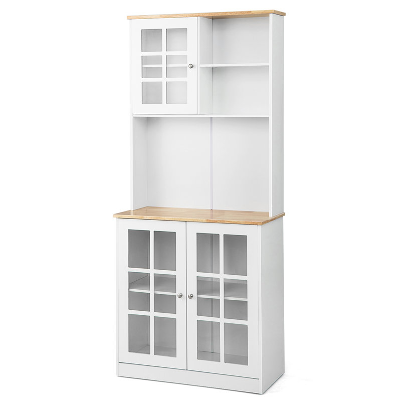 Maella 183 cm H Kitchen Pantry, White