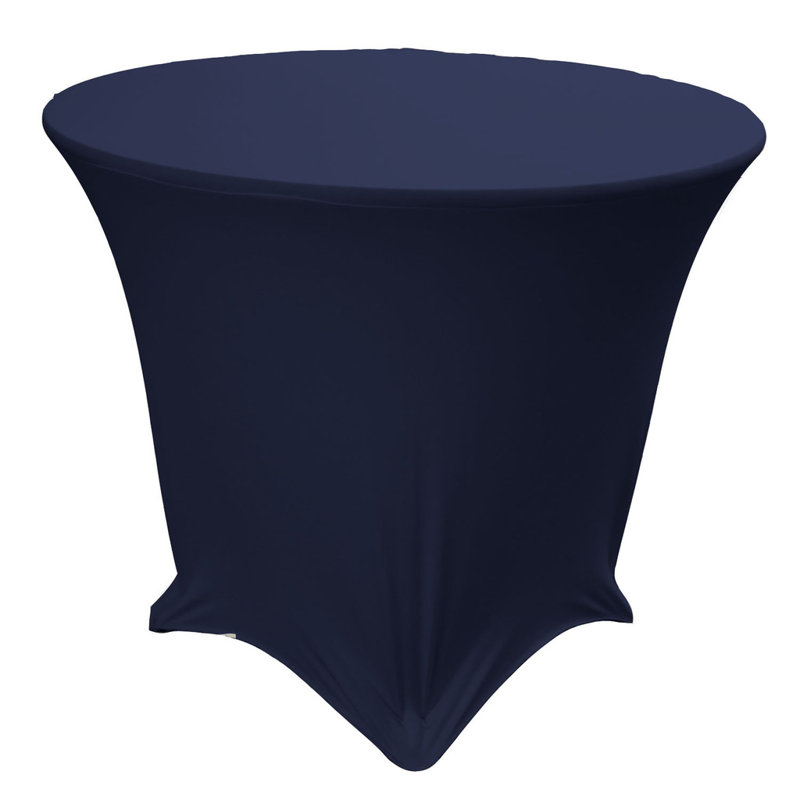 Nappe Spandex, Bleu marine, R 36 po x H 30 po