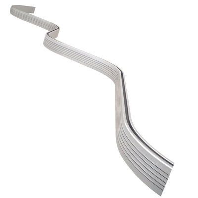 Wave 300cm Curved Shower Curtain Rod