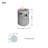 Carterville Round Magnesium Oxide Propane Smokeless Fire Pit