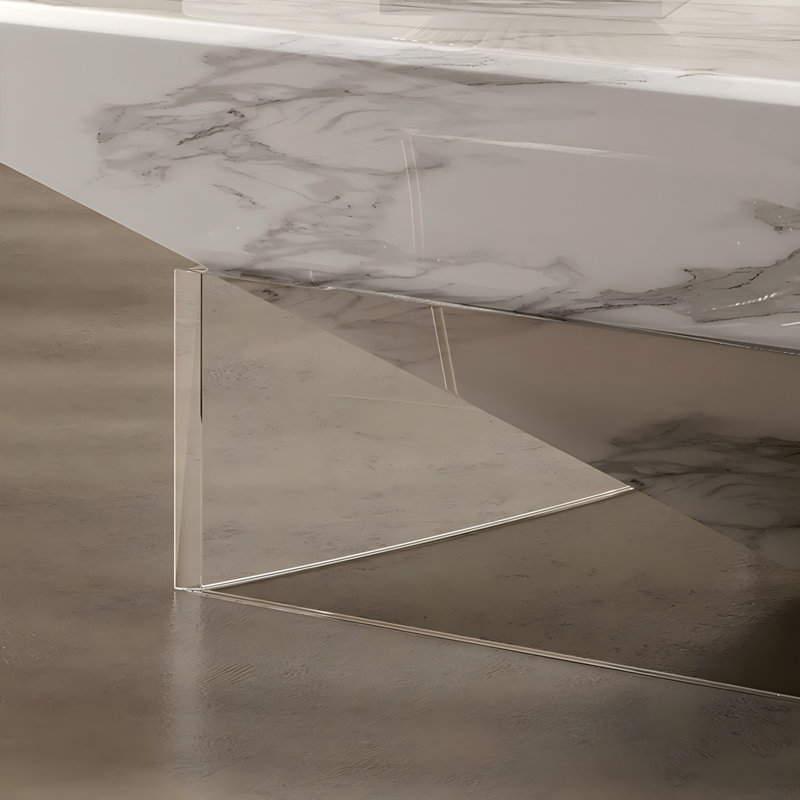 Table basse 43,31 po, 14.57"H x 43.31"L x 43.31"W