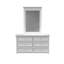 Commode combinée 6 tiroirs Ardice