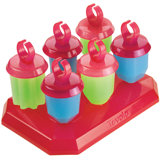 Jewel Pop Moulds (Set Of 6)