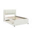 Lit plateforme double avec lit gigogne et lit gigogne double