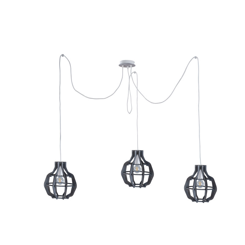 Viramontes 3 - Light Single Pendant, Grey