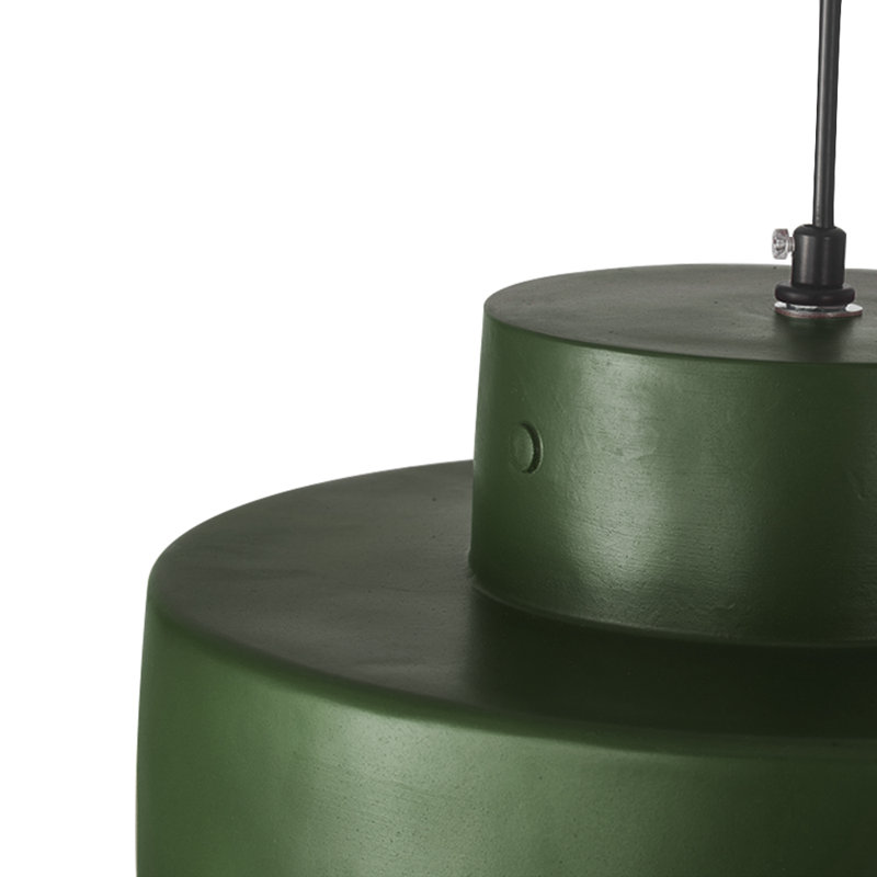 Luminaire suspendu moderne en résine nordique, Vert