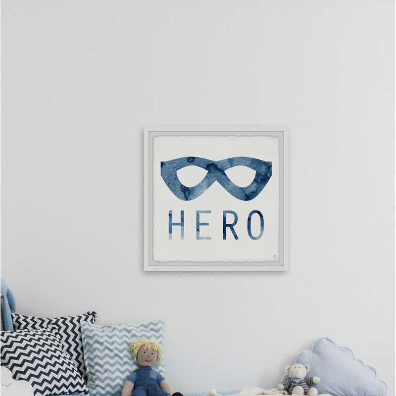 « hero mask ii », art encadré Mathais, H 32 po x l 32 po x P 1,5 po