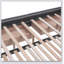 Lit plateforme tapissier avec 2 tiroirs et 1 lit simple TG, tissu en lin-1684270613