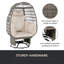 Fauteuil œuf pour 1 personne Sulochna-887921250-887921249