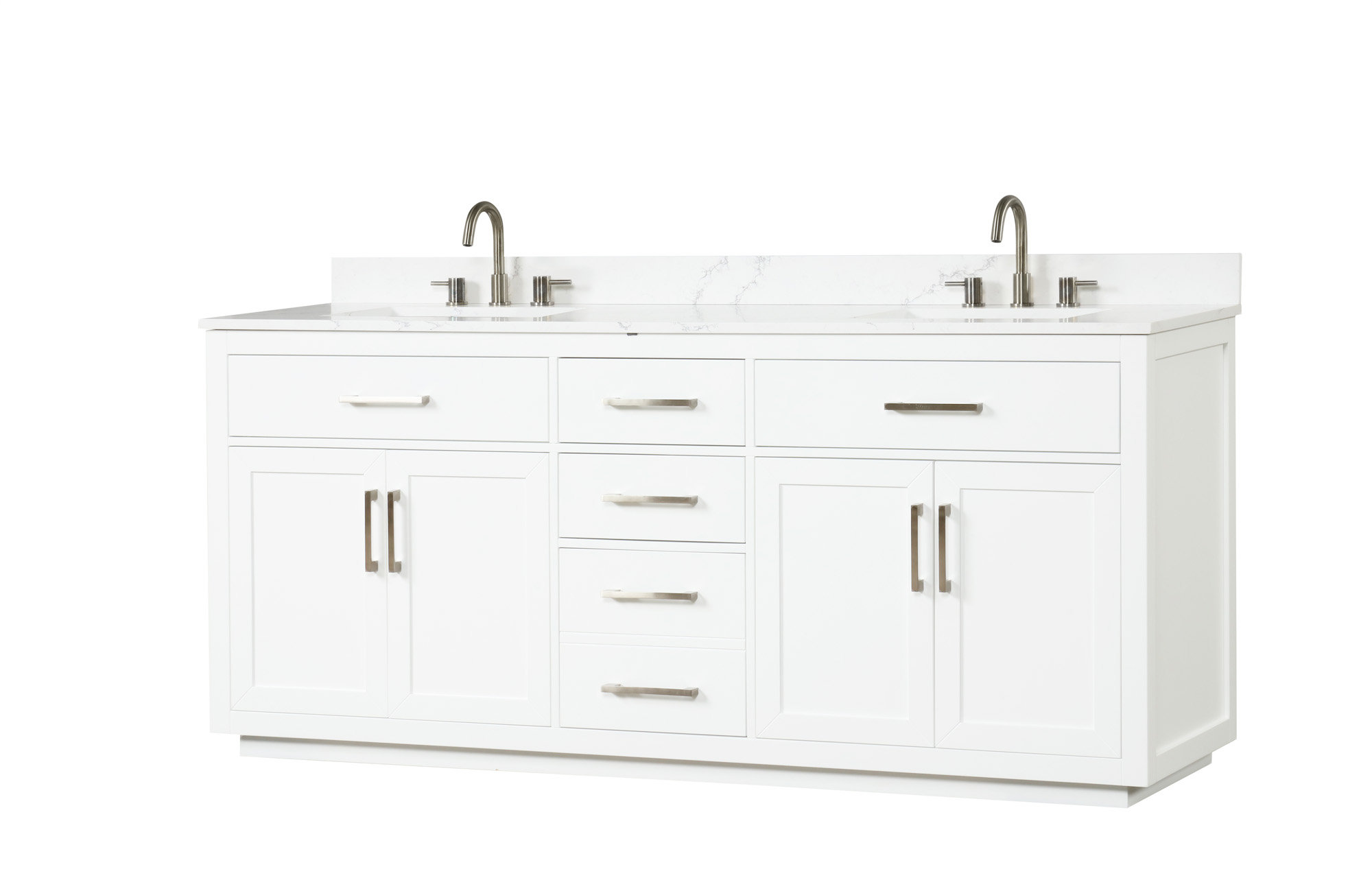 Latitude Run® 80" Bathroom Vanity With Double Sink - Wayfair Canada