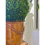 Boxwood Topiary in Wood Urn