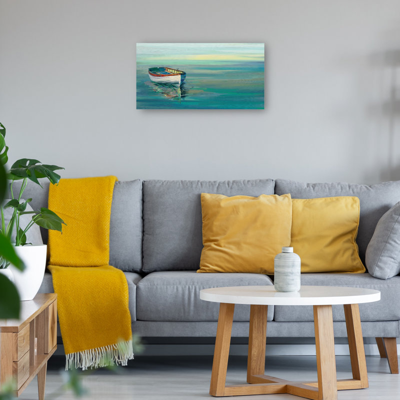 In the Moment by Studio Arts Canvas Art Print, 13" H x 25" W, Wrapped Canvas