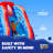 21.8' x 16.1' Bounce House with Water Slide and Air Blower