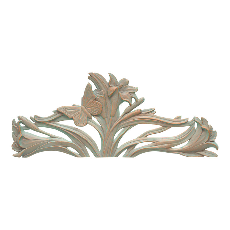 Butterfly Hose Holder, Copper Verdigris