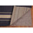 Striped Hand-Knotted Rectangle 7'10" x 9'10" Jute Area Rug in Beige/Blue