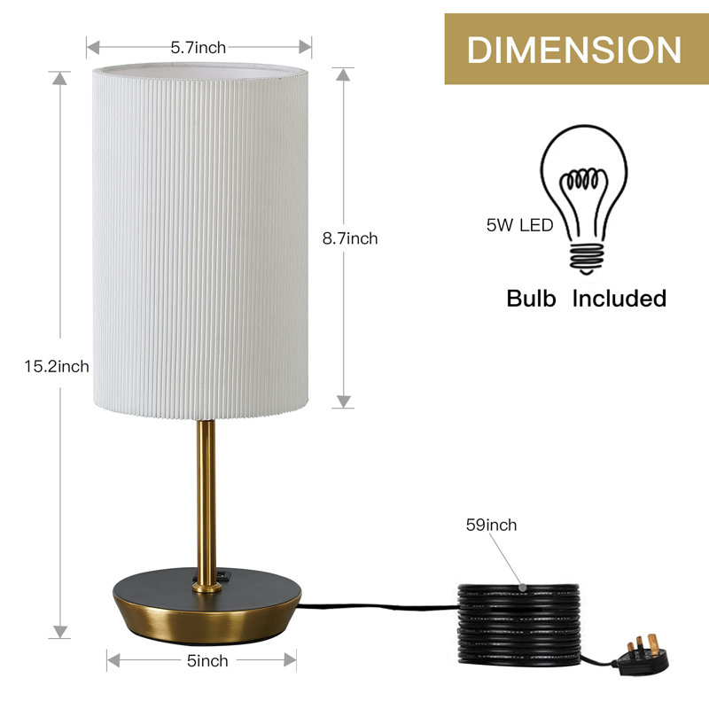 Tamoa Metal USB Desk Lamp