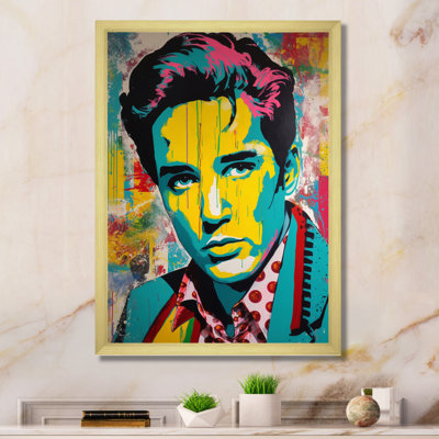 Pop Art Elvis Celibrity - impressions sur toile de célébrités