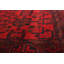 Tapis de la zone en laine rouge 4 pi 1 po x 6 pi 1 po à main one-of-kind-noué la 2010s esari turque Alarick