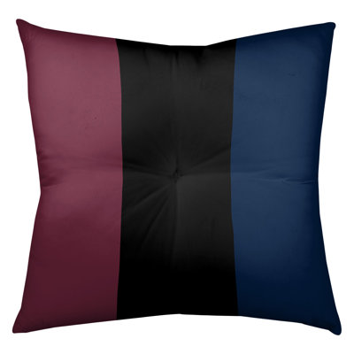 Striped Reversible Throw Pillow