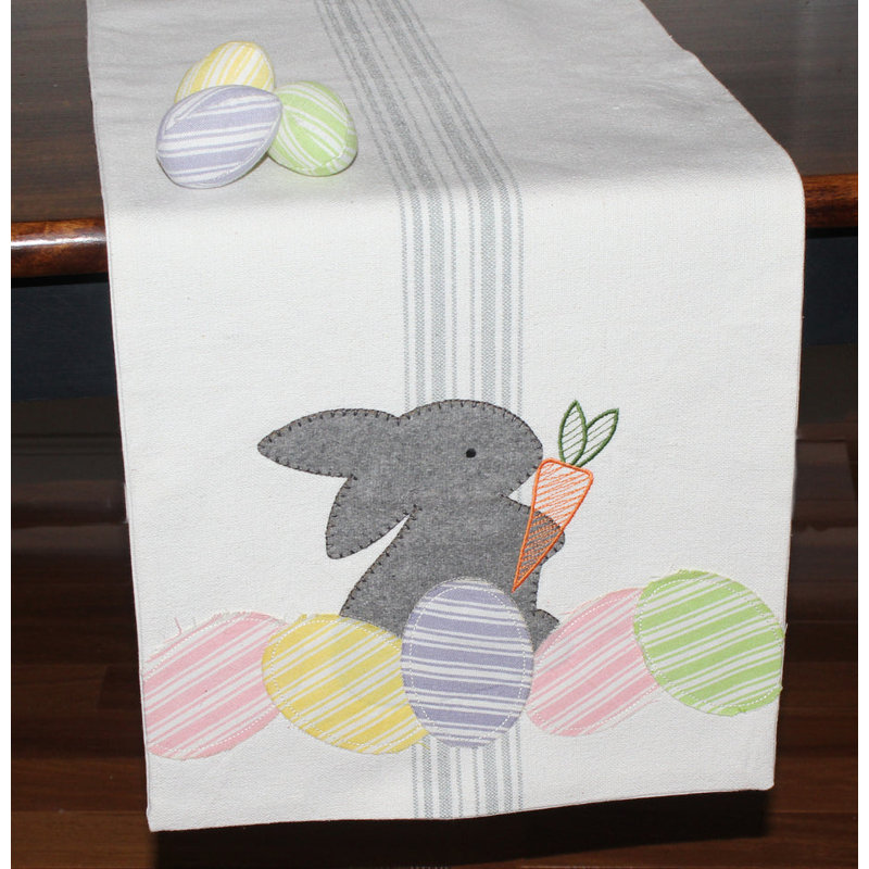 Dareth Spring Cotton Applique Dining Linens
