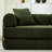 Corduroy 3 - Seater Convertible Folding Bed, 78.5" With 2 Pillows For Office And Living Room Futon Couch Pillows, Bed-1794932502