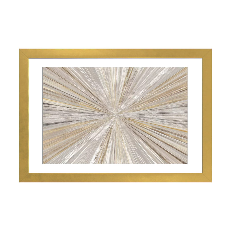 « scintillation light i » par tom reeves-print, H 24 po x l 32 po, Papier dans un cadre photo, Doré