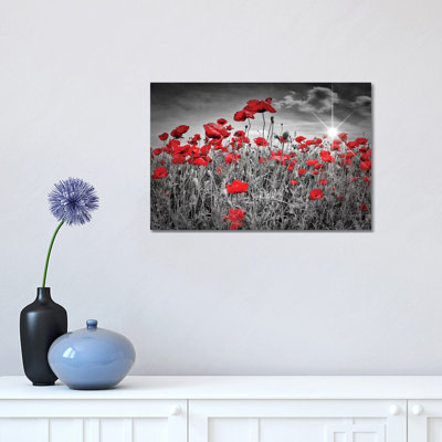 "Champ de coquelicots" par Melanie Viola-impression d’art graphique