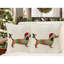 Housse de coussin Merry Christmas Dachshund