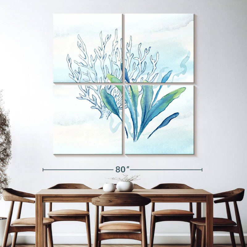 Brampt Great Blue Sea VI, H 74 po x l 74 po