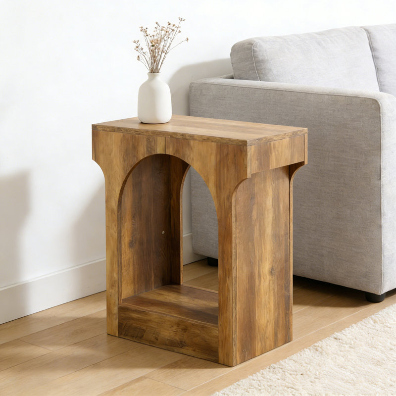 Table de bout arquée