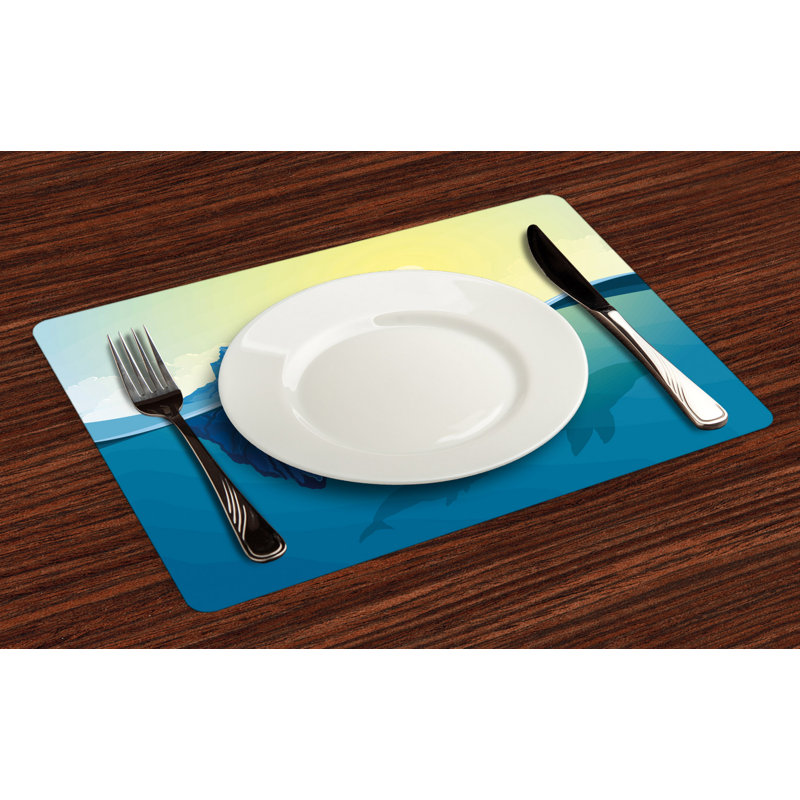 Polyester Animals/Nature Rectangle Placemat