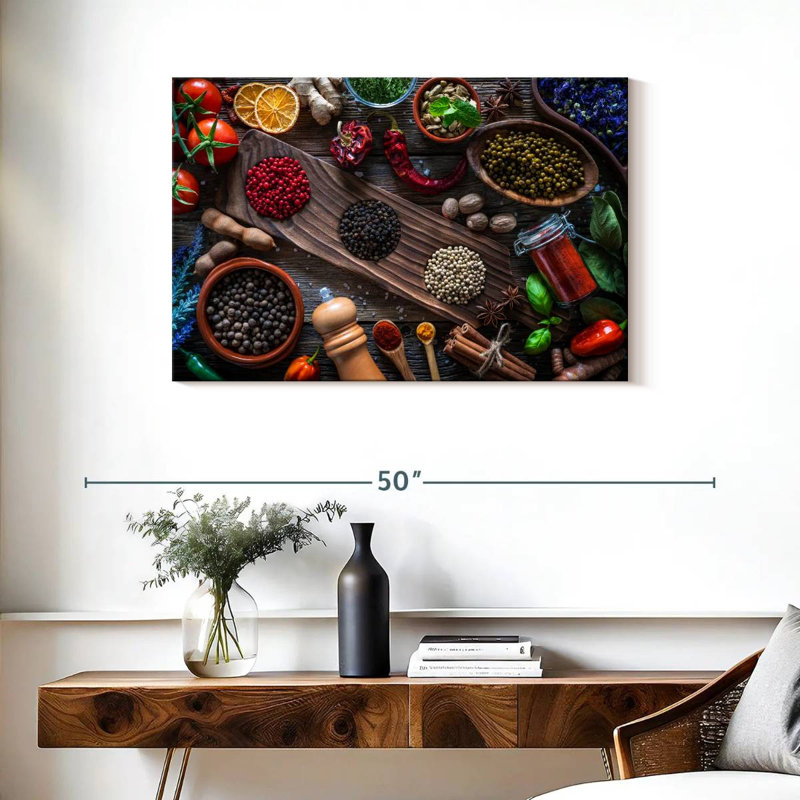 Yarlin Spice For Taste, 24" H x 36" W