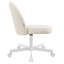 Upholstered Swivel Slipper Chair