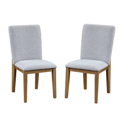 Chaise de salle à manger en lin 19 po