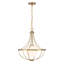 Luminaire suspendu 1 lumière Elyott en laiton naturel-1052186988